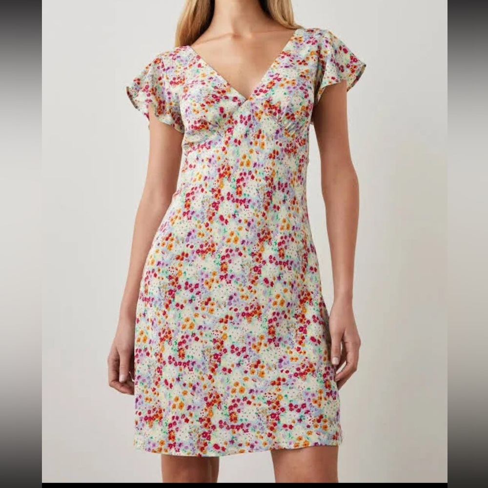Rails Multicolor Floral Midi Dress NWT size L